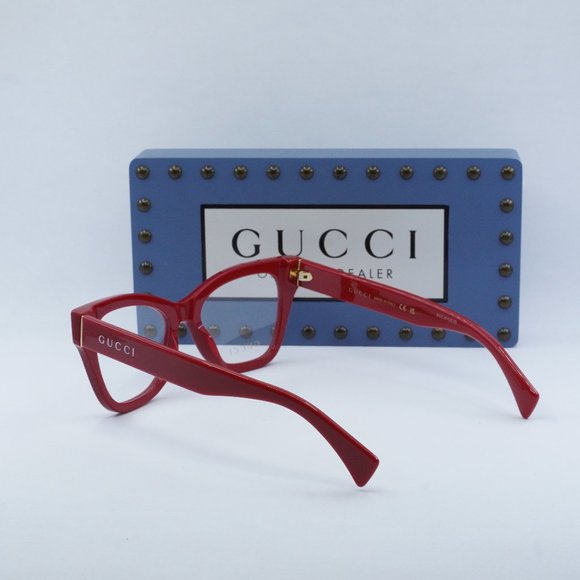 Gucci Red Eyeglasses - Picture 7 of 8